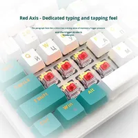 Clavier de jeu mécanique russe K3 personnalisable avec rétroéclairage RVB 98 touches Nouveau PC Ordinateur portable Accessoire