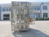 Machine de remplissage et de scellage verticale VFFS automatique à commande PLC haute vitesse pour sachets alimentaires en plastique/papier avec fermeture éclair, pochettes refermables et Doypack