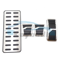 Couvre-pédale de repose-pieds pour accélérateur et frein de voiture, compatible avec Mitsubishi Pajero Lancer EX