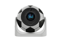 Proyector Inteligente JY360 con Wifi y Bluetooth, Mini LED HD Portátil para Cine en Casa y Exteriores, con Forma de Balón de Fútbol, 720P