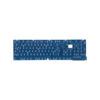 Clavier mécanique RVB personnalisé avec 64 touches sans fil Blue Tooth Interface Type-C Carte de circuit imprimé personnalisée
