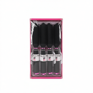 Peine De Pelo Con Cepillo De Cerdas Negras 12 Unidades En Caja - Product Image 1