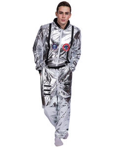 BAIGE <strong>Clothing</strong> Adult Women Carnival Party Costume Outer Space Alien Astronaut <strong>Men</strong> Costume Halloween Outfit Couples Cosplay - Product Image 4