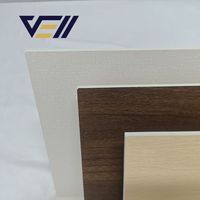 VELL Panneaux Wpc à faible entretien pour les espaces publics Placage de bois Contreplaqué Vunir Placage de bois et placage de noyer Bois