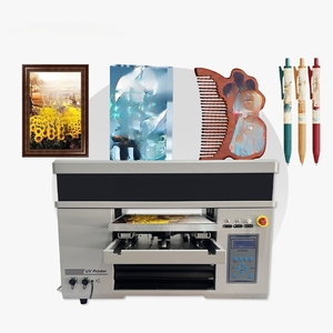 Impresora 3 en 1 UV de Cama Plana, UV DTF y Cilíndrica Tamaño A2 para Botellas, Carcasas de Teléfono, Bolígrafos, Vidrio, Madera, Metal y Casi Todos los Materiales - Product Image 1