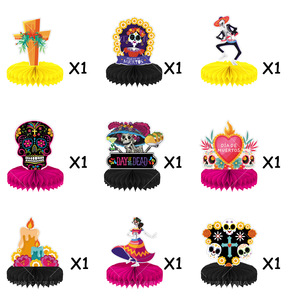 Decoraciones para el Día <span class=keywords><strong>de</strong></span> <span class=keywords><strong>Muertos</strong></span>, Adornos <span class=keywords><strong>de</strong></span> Panal <span class=keywords><strong>de</strong></span> Abeja y Soportes <span class=keywords><strong>de</strong></span> Exhibición <span class=keywords><strong>de</strong></span> Panal <span class=keywords><strong>de</strong></span> Abeja - Product Image 5