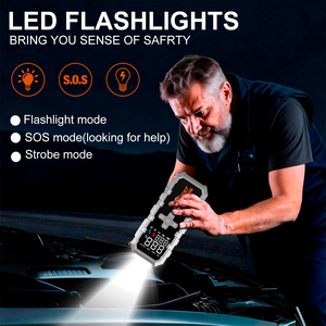 <span class=keywords><strong>Arrancador</strong></span> de Coches 2500A con Compresor de Aire, <span class=keywords><strong>Arrancador</strong></span> <span class=keywords><strong>Portátil</strong></span> con Bomba de Aire, <span class=keywords><strong>Arrancador</strong></span> con Inflador de Neumáticos - Product Image 5