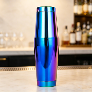 <span class=keywords><strong>Shakers</strong></span> à cocktails en acier inoxydable, shaker Boston, mélangeur de cocktails Martini, accessoires de bar, shaker lesté, shaker à boissons en métal - Product Image 2