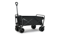 Chariot de pique-nique pliable en acier inoxydable BNcompany, stock local aux États-Unis, avec grandes roues, chariot utilitaire pliable, poussette pliable