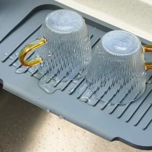 Alfombrilla Absorbente de Silicona para Grifo de <span class=keywords><strong>Cocina</strong></span>, <span class=keywords><strong>Protector</strong></span> Antisalpicaduras para Grifo de Fregadero - Product Image 5