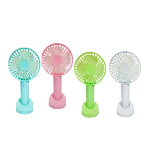 Mini ventilador do bolso Multifunction com baterias conduzidas programáveis do verão Handheld pessoal congelado variável da bateria leve