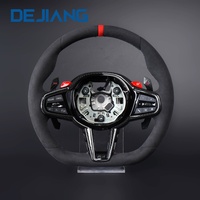 Volant en suède en forme de D amélioré LCI pour G30 G31 G32 X3 G01 X4 G02 M2 G87 M3 G80 M4 G82 G42 G20 LCI M5 F90 G11G12 G06