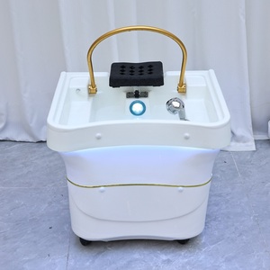 Meilleures ventes : Mobilier de <span class=keywords><strong>salon</strong></span>, équipement portable pour lavage de cheveux, accessoires de lit de lavage capillaire, bac de lavage pour spa capillaire - Product Image 1