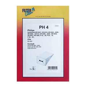 423720 PH4 Sacs de rechange en tissu pour aspirateur manuel électrique, 6 pièces, pour aspirateur manuel/à batterie de camping-car, fabriqués - Product Image 1