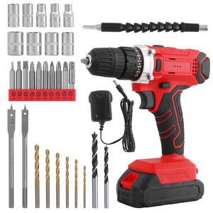 32 Piece 18V Cordless Drill Driver Kit With Lithium Battery For Home Maintenance - Product Image 2