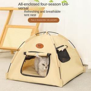 New Cat Nest Pet Tent for Four Seasons Universal <strong>Heat</strong> Dissipation Ventilation Outdoor <strong>Kennel</strong> for Spring Closed Warm Shelter <strong>Dogs</strong> - Product Image 2