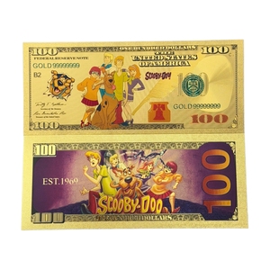 Billets de banque Scooby-Doo 2026 en or plaqué 24 carats pour collection - Product Image 2