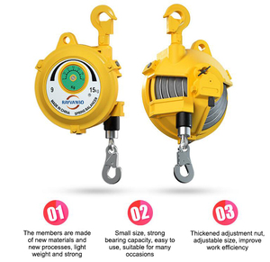 เครื่องมือม้วนสายเคเบิลแบบสปริงพับเก็บได้ Balancer 3กก.-5กก. 5 ~ 9กก. 9 ~ 15กก. 15 ~ 22กก. เครื่องมือมือแขวนตกปลาสำหรับรถยนต์ป้องกันความเสี่ยง - Product Image 4