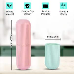 <b>Toothbrush</b> <b>Holder</b> Cup <b>Toothbrush</b> Storage Box Good Wholesale Travel <b>Toothbrush</b> Box - Product Image 2
