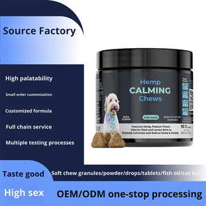 Snack Calmanti di Alta Qualità per Cani, Integratore per l'Ansia degli Animali Domestici, Marchio Privato - Product Image 1