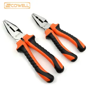 Germany Type Insulated Combination Plier DIY Hand Tools Side Cutting Nipper Pincers Clamp