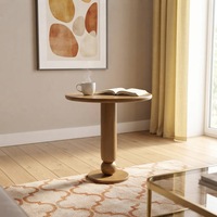 Table basse en bois moderne DISHI, petite, portable et écologique, design simple pour le salon, meubles de maison