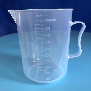 Wanluda PP plastik beher 250/500/1000ml mutfak laboratuvar şeffaf ölçekli kolu ile pişirme ölçüm fincan doğruluk 0.1 IP67 - Product Image 5
