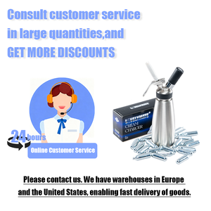 Wholesale High Capacity Whipped Cream Chargers Food Grade Steel <b>Cylinder</b> Cream <b>Gas</b> EU USA STOCK Fast Delivery - Product Image 5