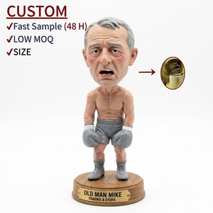 Statuetta Personalizzata in Resina di Eroe del Pugilato, Figurina Sportiva Personalizzata per Souvenir Aziendali, Decorazione e Regalo Professionale - Product Image 1