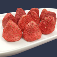 Groothandel 1kg Bulk Gedroogd Fruit Gedroogde Aardbeienplakjes Gedroogde Aardbeien