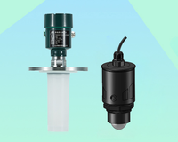 Indicador de nivel de radar de 80GHz de alta precisión para equipos de prueba inteligentes conectados por Bluetooth para medición de altura de líquido de tanque