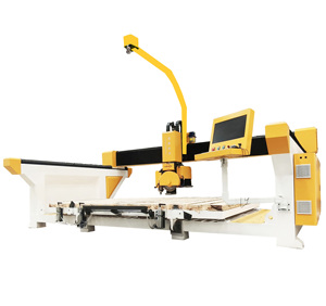 Trung quốc cầu Granite khối đá cẩm thạch thạch anh đá tự nhiên 5 trục <span class=keywords><strong>CNC</strong></span> cầu Saw cắt giá máy - Product Image 2