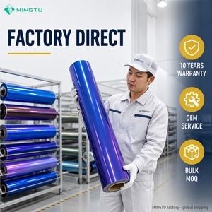 Film de protection de peinture (PPF) en TPU couleur 1,52*3M avec garantie de 10 ans, film vinyle pour enveloppement de voiture, film de changement de couleur pour carrosserie complète, film vinyle pour enveloppement de voiture - Product Image 6
