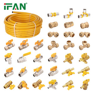 IFAN OEM ODM Brass Compression <strong>Fittings</strong> Natural <strong>Gas</strong> System PEX Al PEX Pipe <strong>Fittings</strong> for Multilayer Pipe - Product Image 1