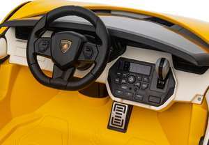 รถยนต์เด็กนั่งขับ Lamborghini Sian ลิขสิทธิ์แท้ 2 ที่นั่ง ขายดี พร้อมรีโมทคอนโทรล 2.4G รถซูเปอร์คาร์สุดเท่ - Product Image 5