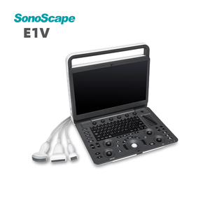 Sonosbape E1V pemindai hewan portabel, mesin <span class=keywords><strong>Ultrasound</strong></span> B/W untuk pemeriksaan Diagnosis hewan - Product Image 1