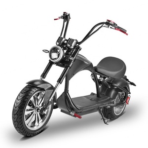 Citycoco Scooter Eléctrico Todoterreno de Alta Potencia de 2000 W, Batería de Litio de 60 V, Rueda Delantera de 12 Pulgadas, Rueda Trasera de 17 Pulgadas, 45 km/h, Scooter de Dos Ruedas - Product Image 1