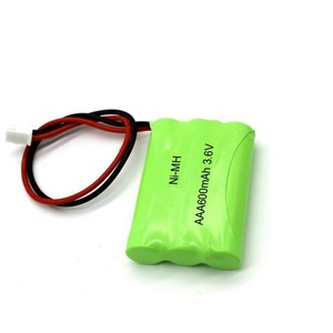 แบตเตอรี่แบบชาร์จได้ Nimh Aaa 800mah 3.6v สำหรับโทรศัพท์ไร้สาย - Product Image 6