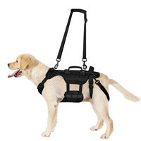 Harnais tactique robuste pour chien Petsign, anti-traction, pour l'entraînement en extérieur, avec poignée et anneau en D, pour grands chiens, randonnée