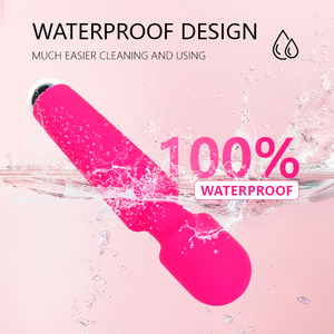 Vibrador Masajeador Tipo Varita USB Recargable Knight Stick de 8 Velocidades y 20 Frecuencias, Productos para Adultos, Juguetes Sexuales, Masaje - Product Image 5