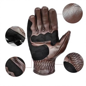 Gants de moto en cuir véritable, best-sellers, pour hommes, gants de course pour motards, fabriqués au Pakistan, gants de motocross haut de gamme pour les pilotes. - Product Image 3