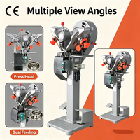 Machine à œillets automatique de haute qualité, moteurs en parfait état, boutons manuels pour les boutiques de vêtements, avec acier et plastique