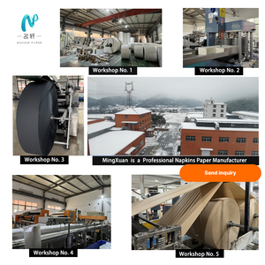 Sinh Thái Thân Thiện Với Airlaid Không Dệt Giấy Khăn Ăn Tay Khăn Dày Mềm Siêu Thấm In Giấy Trắng Khách Sạn Bữa Ăn Tối Khăn Ăn - Product Image 6