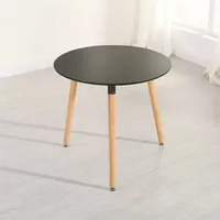 Ensemble de table à manger en bois Table basse blanche moderne Tables basses en MDF