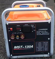 Mesin Pemotong Logam 250 Amp Bertenaga Mesin Bensin Portabel 5KW 150a 200 Amp Arc Generator Las Bensin