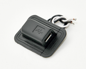 Base USB intégrée sans soudure GB-C-013 pour masque chauffant pour les yeux, fil de cuivre pur écologique, port USB galvanisé, isolation en PVC - Product Image 2