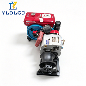 Treuil à câble motorisé YILI de qualité utilitaire, 8 <span class=keywords><strong>tonnes</strong></span>, moteur diesel, essence ou électrique, pour le tirage de lignes électriques souterraines - Product Image 3