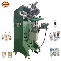 Máquina de Serigrafía Semiautomática de Alta Velocidad para Botellas, Frascos, Tubos, Tazas y Tapas de Plástico, Impresora Eficiente para Superficies Redondas y Planas