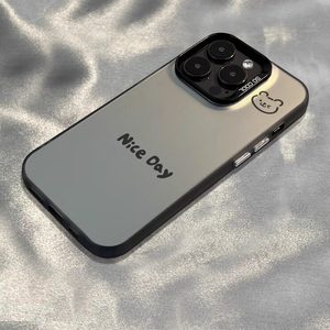 Coque de protection intégrale anti-chute <span class=keywords><strong>Nice</strong></span> Bear pour iPhone 17 Pro Max, avec nouveau design d'objectif, pour hommes et femmes. - Product Image 3