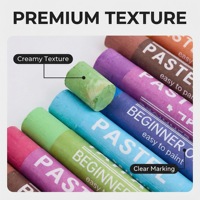 Kit de 48 Pasteles al Óleo Suaves de Colores Intensos, No Tóxicos, Textura Suave, Mezclables, Crayones para Pintar para Niños, Kits de Dibujo y Arte DIY